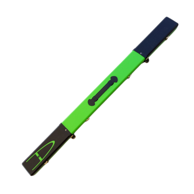 Snooker Lederkoffer Acuerate schwarz/grün Einteiler